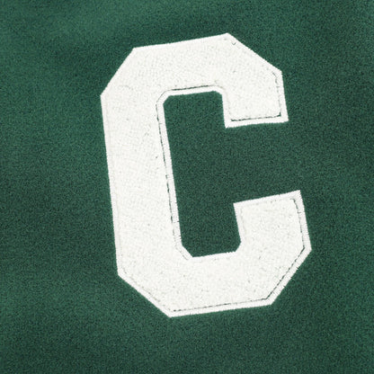 CELINE Triomphe C Logo Patchwork Embroidery Baseball Jacket