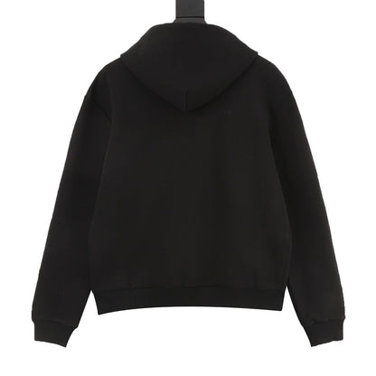 Louis Vuitton Zip-Up Hoodie Black