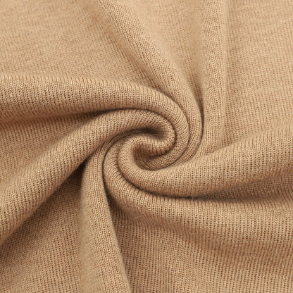 Burberry Vintage Check Half-Zip Knit Sweater — Camel