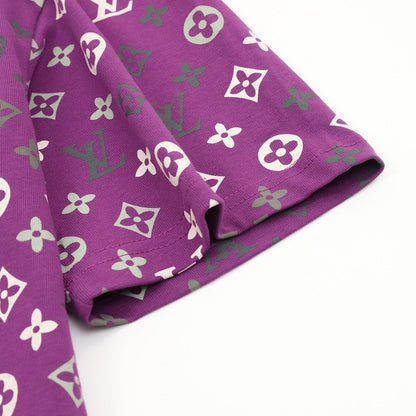 Louis Vuitton monogram gradient short-sleeved shirt