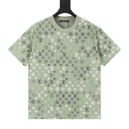 Louis Vuitton monogram gradient short-sleeved shirt
