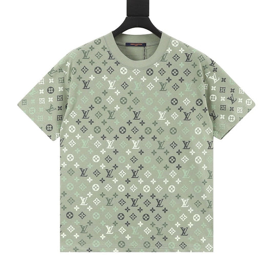 Louis Vuitton monogram gradient short-sleeved shirt