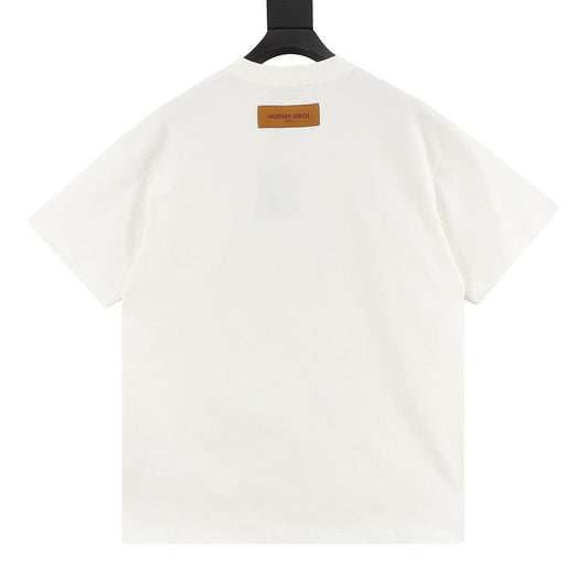 Louis Vuitton Pink-Toned Graffiti 3D T-Shirt