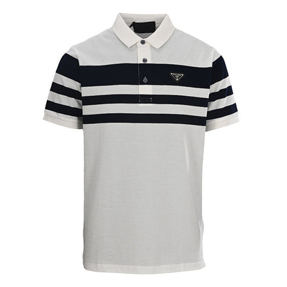 Prada Classic Triangle Logo Cotton T-Shirt