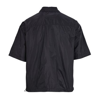 PRADA Minimalist Short-Sleeve Shirt with Double Pockets